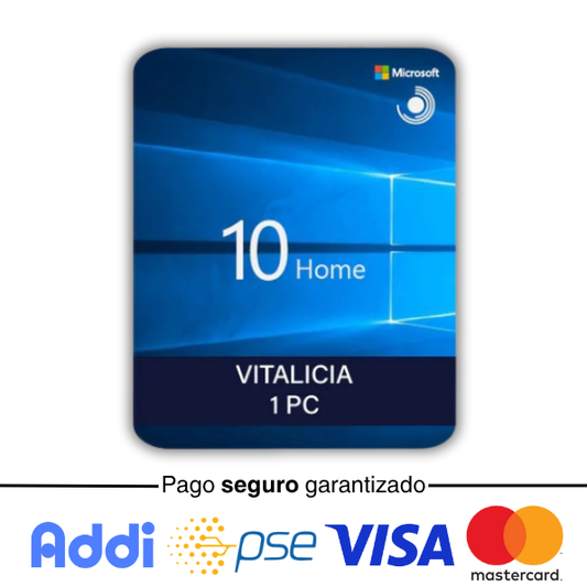 Licencia Original de Windows 10 Home