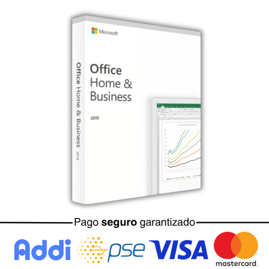 Licencia Microsoft Office 2019 Home & Business
