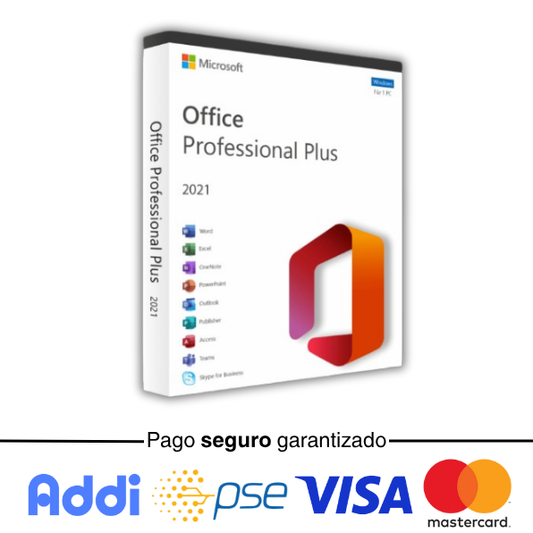 Licencia Microsoft Office 2021 Profesional