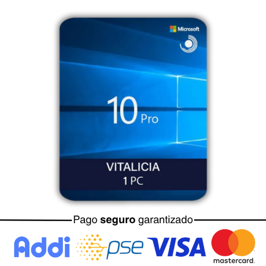 Licencia Original de Windows 10 Profesional